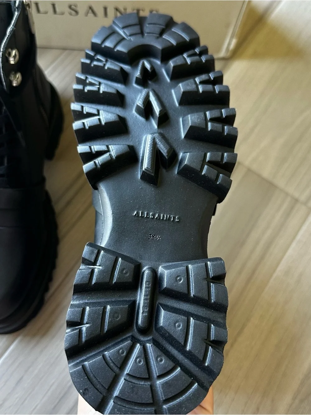 All Saints Black Tori Boots